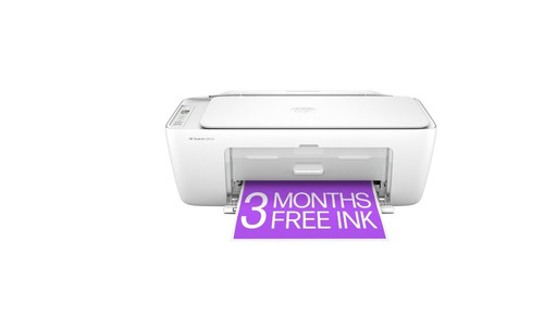 HP DeskJet 2852e Wireless All-in-One Color Inkjet Printer, Scanner, Copier. - Picture 2 of 11