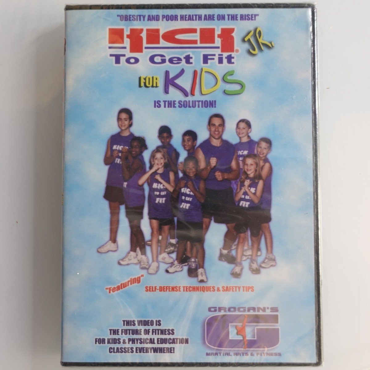 Kick to Get Fit Jr For Kids DVD New Sealed | eBay