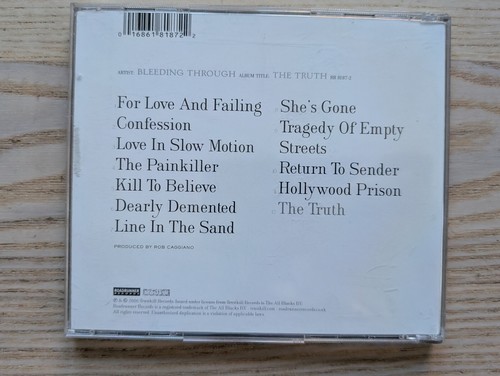 Bleeding Through The Truth CD - Imagen 2 de 2
