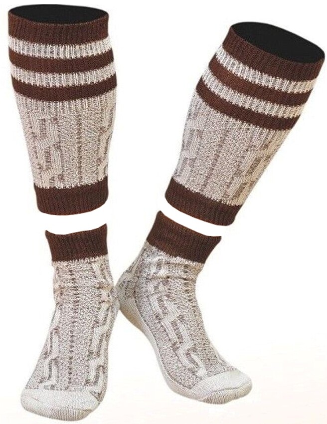 Cuir Craft Calze Da Uomo Bavaresi Oktoberfest/Calzini Da - Foto 6