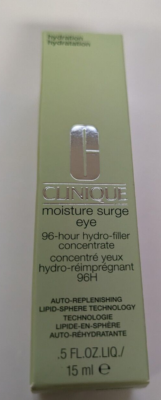 #ad NIB Clinique Moisture Surge Eye 96 Hour Hydro Filler Concentrate 15ml .5 oz Full $23.99