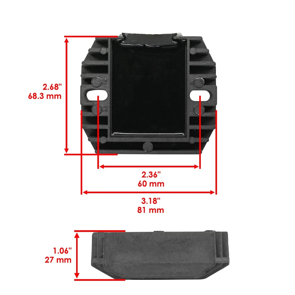 Regulador de estator rectificador y junta para Suzuki SV650 SV650S 1999 2000 2001 Foto 3 de 4