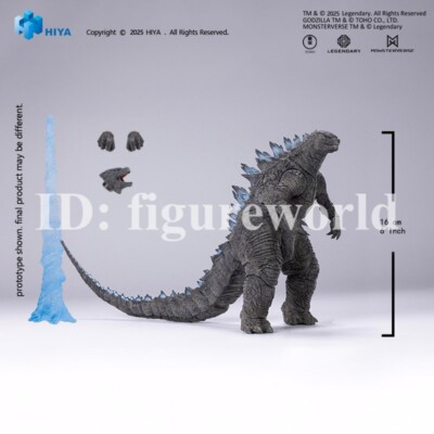 HIYA EBG0079 Godzilla 2014 Translucent Ver. 7