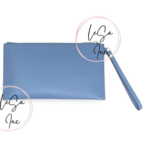 MICHAEL KORS Women's Large Leather Slim Wristlet Pouch Clutch - Picture 26 of 55