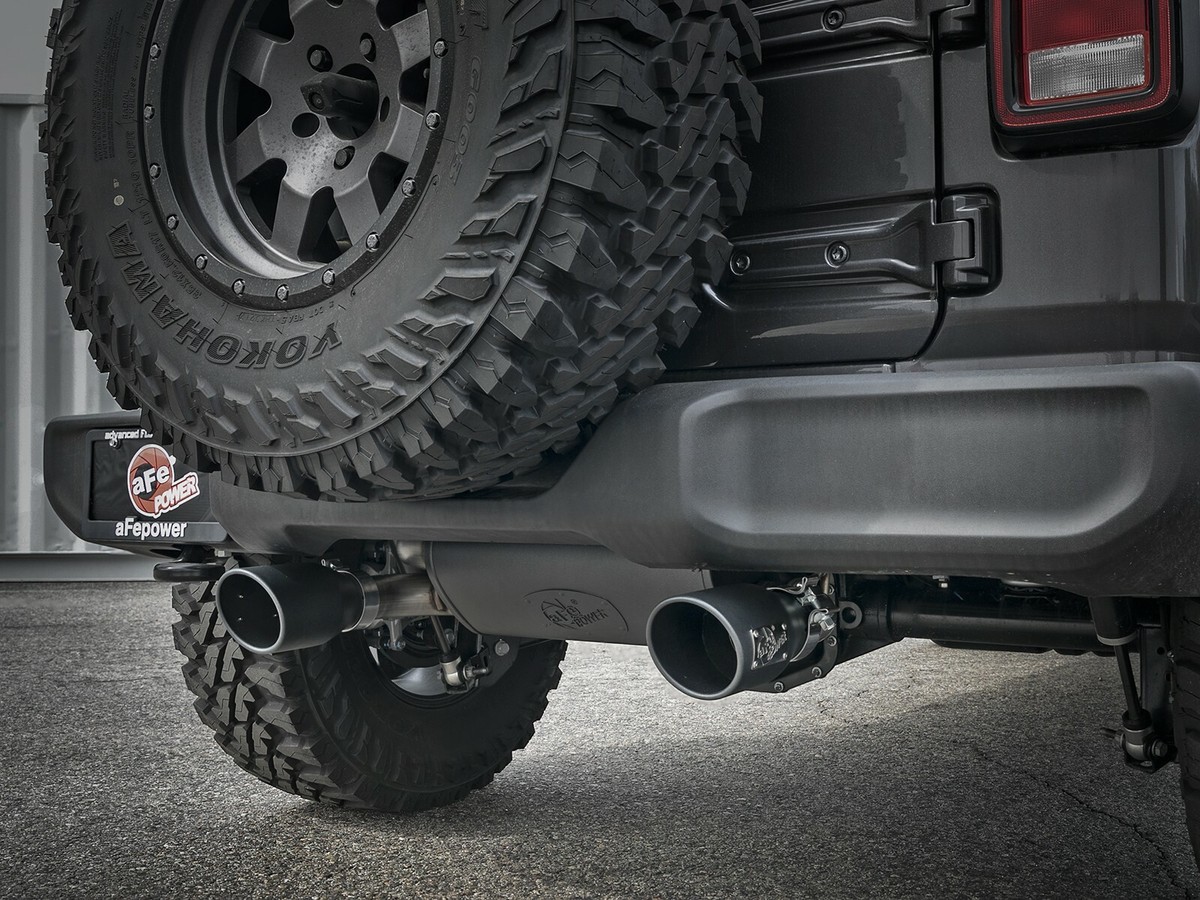 AFE 2018-2025 JEEP WRANGLER JL WRANGLER 2-DOOR 2.0L 3.6L AXLE-BACK