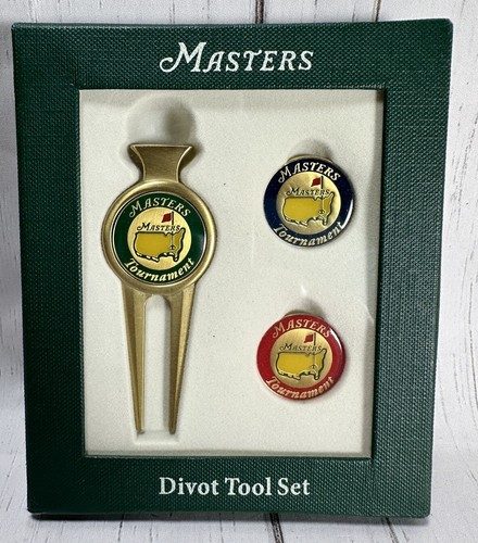 Outil à Divot Masters – Augusta National – Golf – Neuf Sous Blister – Magnétique