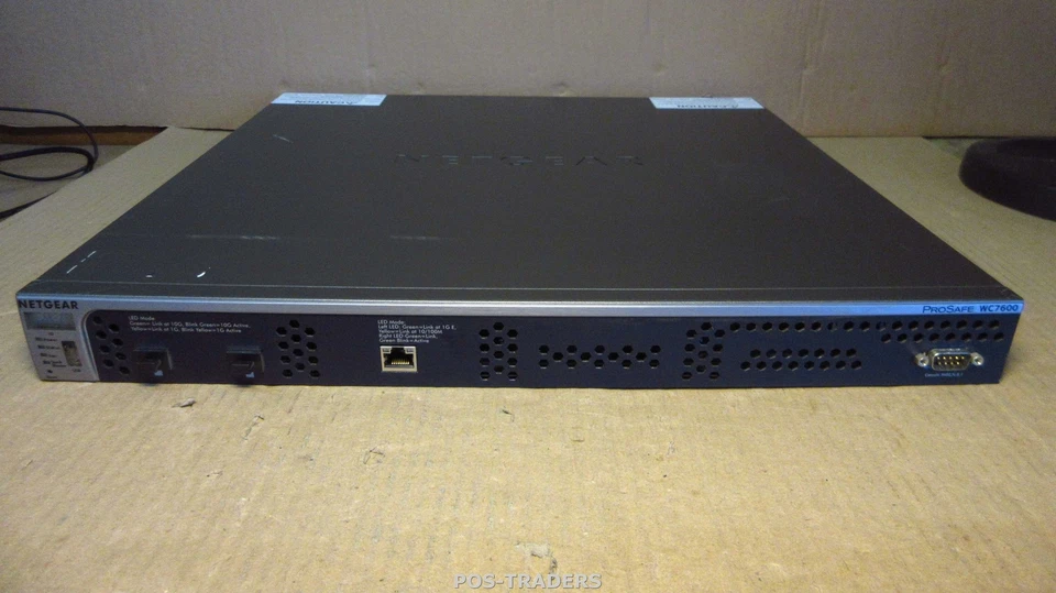 Netgear WC7600 V01 Enterprise-Class Wireless Controller Single PSU -NO RACK EARS