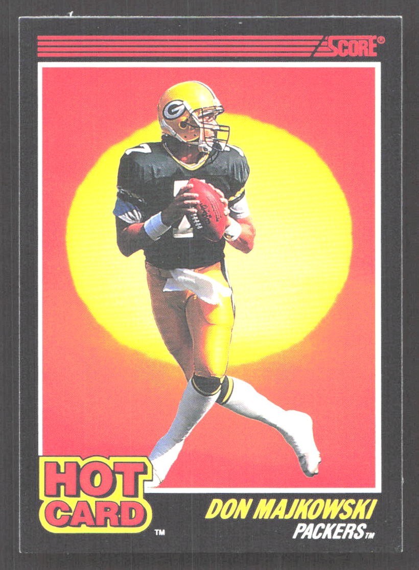CZB51 - 1990 Score - Hot Card Don Majkowski #6
