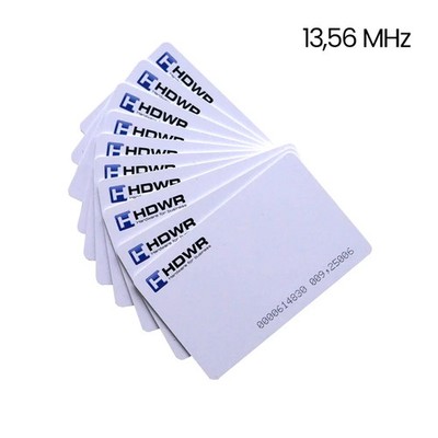 Satz von 10 RFID-125-kHz-Karten mit kodiertem HDWR-Logo HD-RPC01