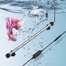 DaToo 8W 15inch Submersible Aquarium Light Underwater Fish Tank Light LED Aqu...