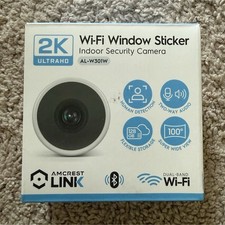 Amcrest AL-W301W 2K Wi-Fi Window Sticker Indo...