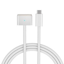 DETBLINK USB-C to Magnetic 3 Cable 6.6FT, 140W Charging 2 meters, silvery