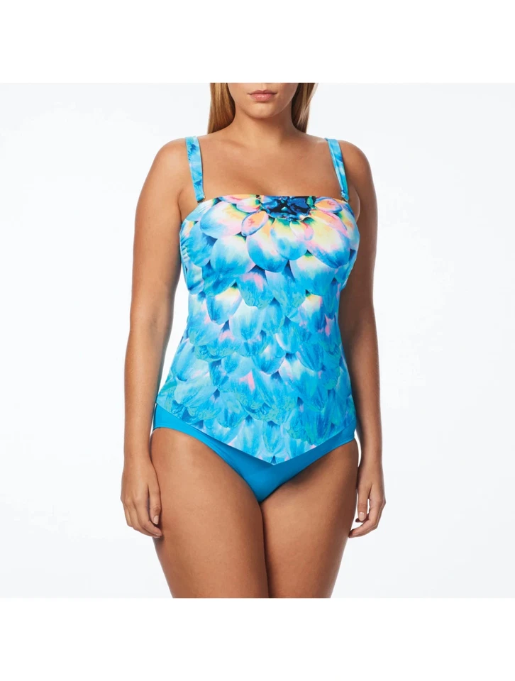 Tankini Top Coco Reef Bufanda Bandeau Con Aros - Flor Silenciosa Foto 4 de 4