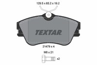 Textar Textar BremsbelÄGe Vorne VW Transporter T4 BUS Kasten Pritsche Bremse 214