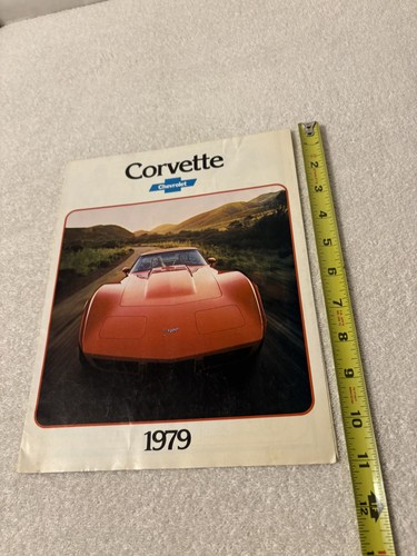 Original 1979 CHEVROLET CORVETTE SALES BROCHURE Ad Catalog Poster Style - Picture 12 of 14