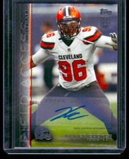 2015 Topps Field Access #33 Xavier Cooper Autographs Cleveland Browns
