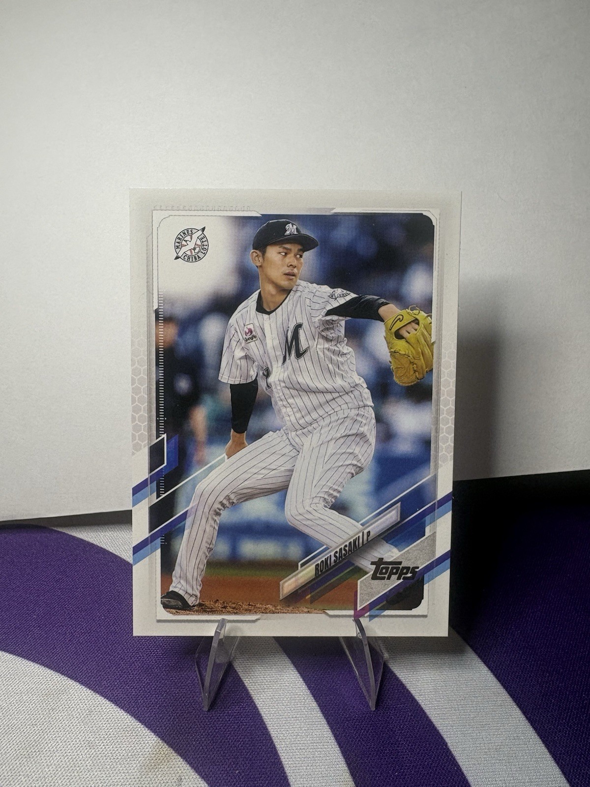 2021 Topps Chrome NPB Nippon Professional Baseball - Roki Sasaki #194 (RC)