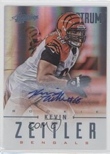 2012 Panini Absolute Rookie Spectrum Platinum 24/25 Kevin Zeitler #154 Auto 0f8
