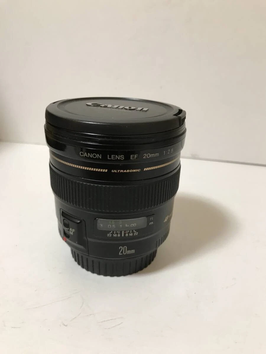Preços baixos em Lentes de câmera f/2.8 Canon EF 20mm Focal | eBay