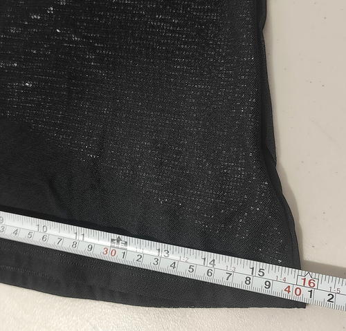 Star Spanx Lady Luxe Firm Control Open Bust Black Tank Top Size XL Sparkly #2347 - Picture 9 of 15