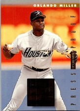 1996 Donruss #328 Orlando Miller Press Proofs baseball card 5MMMM