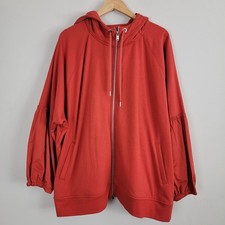 Athleta Jacket Womens 3X Fleece Full Zip Pockets On My Way Triumph Hoodie