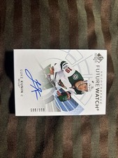 2017-18 UD SP Authentic Future Watch Luke Kunin Auto #588/999