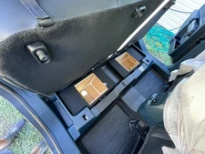 Ford Maverick Subwoofer Box 2022-2025 2-10" SQUARE Holes AMP MOUNT  Zenclosures