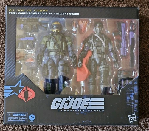 Hasbro 2025 G.I.Joe Classified Steel Corps Commander vs Twilight Guard #141