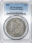 1892 MORGAN DOLLAR $1 PCGS XF DETAIL CLEANED NICE DETAILS UNCIRCULATED (D183)