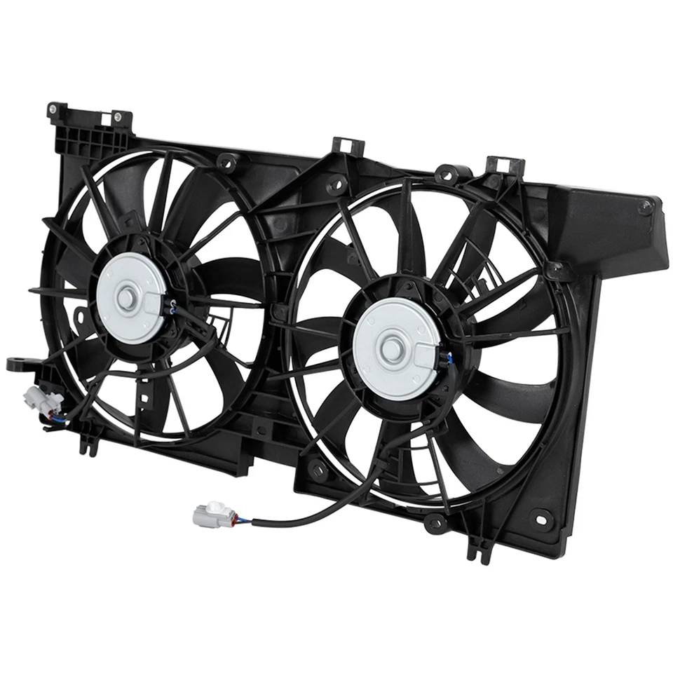 Radiator Cooling Dual Shroud Fan For 2015-2019 Subaru Legacy Outback 45121AL02A Foto 3 de 4