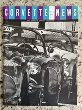 Vintage 1959 CORVETTE NEWS Magazine Vol. III No. (4) Original Chevrolet Photos