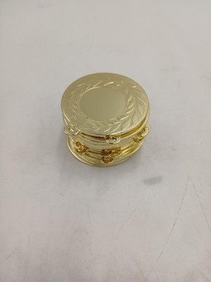 Round Gold Tone Medals Set Of 17 One Sided No Necklace Reward Sports Fun