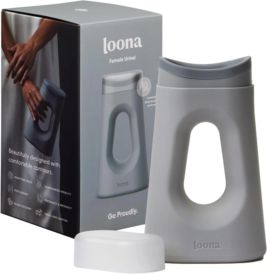 Urinario Loona para mujer - Ideal para actividades al aire libre y uso junto a la cama - 30 fl oz Foto 3 de 4