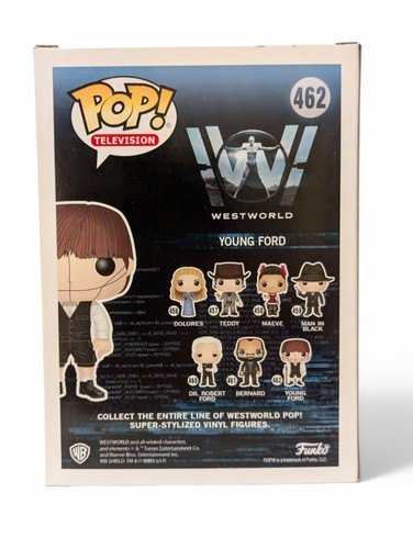 Westworld Funko Pop! VAULTED 2-Pack: Dr Robert Ford #460 And Young Ford #462 - Picture 11 of 13