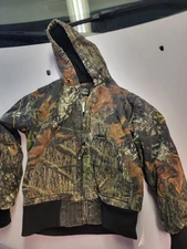 Wolf Mountain Hunting Gear By Key Boys Camouflage Jacket Size M Great Condition