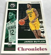 2021-22 Panini Chronicles Draft Basketball Jared Butler Baylor Bears Pink Rookie
