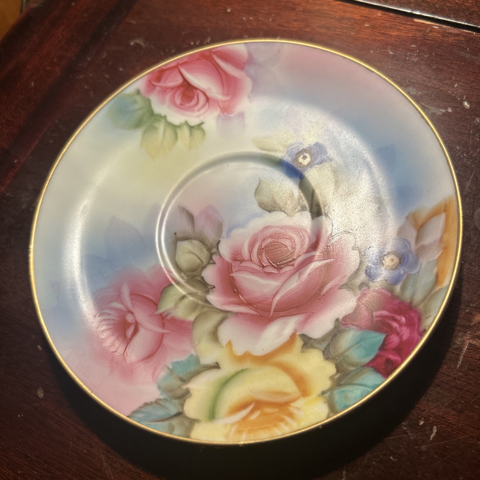 Vintage Japan Hand Painted Romero Chian Coffee Pot