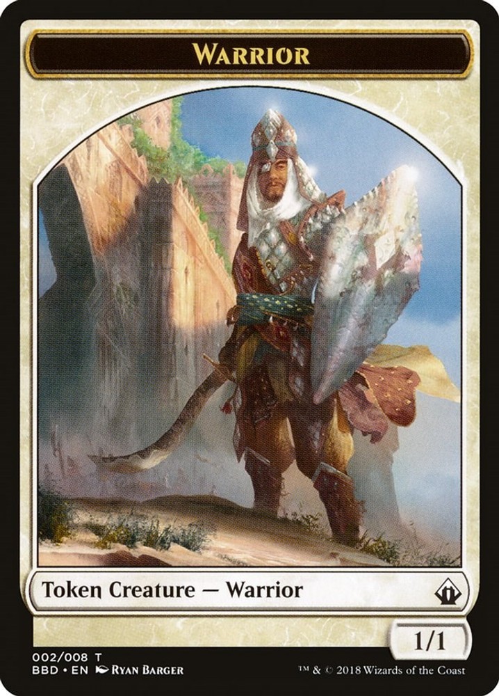 Warrior Token EN MTG Battlebond - 2 LP