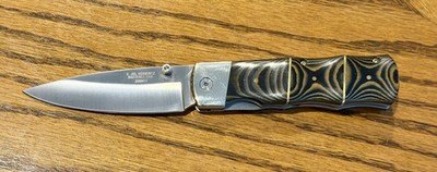 C Jul Herbertz Germany Knife Folding Hunter Finger Groove.  Nice