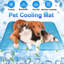 Pet Cooling Mat Self Cooling Cushion Pad Summer Hot Weather Sleeping Bed Dog Pet