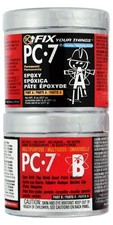 Epoxy Adhesive Paste Two-Part Heavy Duty Charcoal Gray