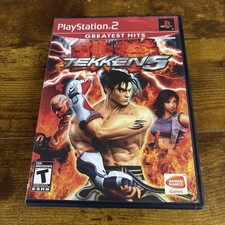 Tekken 5 (Sony PlayStation 2, 2005) Greatest Hits With Manual