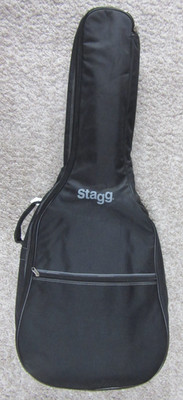 Stagg STB-LA10 W gepolsterte Tasche für Folk oder Westerngitarre - Top Qualität!