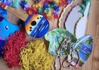 LOT   of   21   LUAU Party Supplies HAWAIIAN Decorations     PRE-OWNED — photo 4