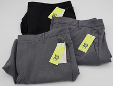 Men's 8" Golf Shorts All In Motion Black  Gray Lot of 3 Pair Size 38 NEW