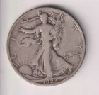 1923-S WALKING LIBERTY HALF DOLLAR 90% SILVER SAN FRANCISCO .50¢ UNITED STATES