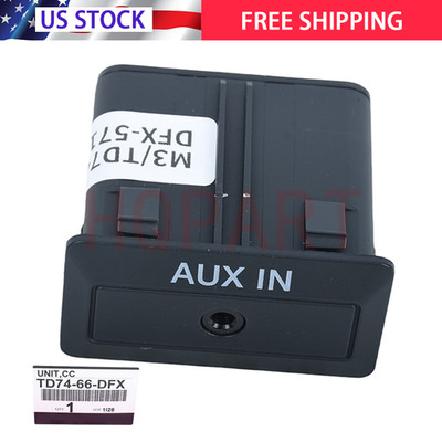 1Pack Auxiliary Audio Jack Port For 2010-2013 Mazda 3 CX-9 V6 I4 OE TD74-66-DFX