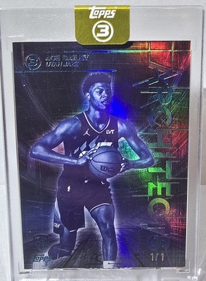 2025-26 Topps 3 - Architects - Ace Bailey - Utah Jazz RC 1/1 One of One