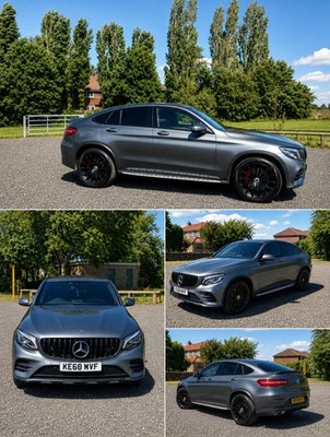 Mercedes-Benz GLC 2.0 GLC250 AMG Line (Premium) Coupe 5dr Petrol G-Tro 2018